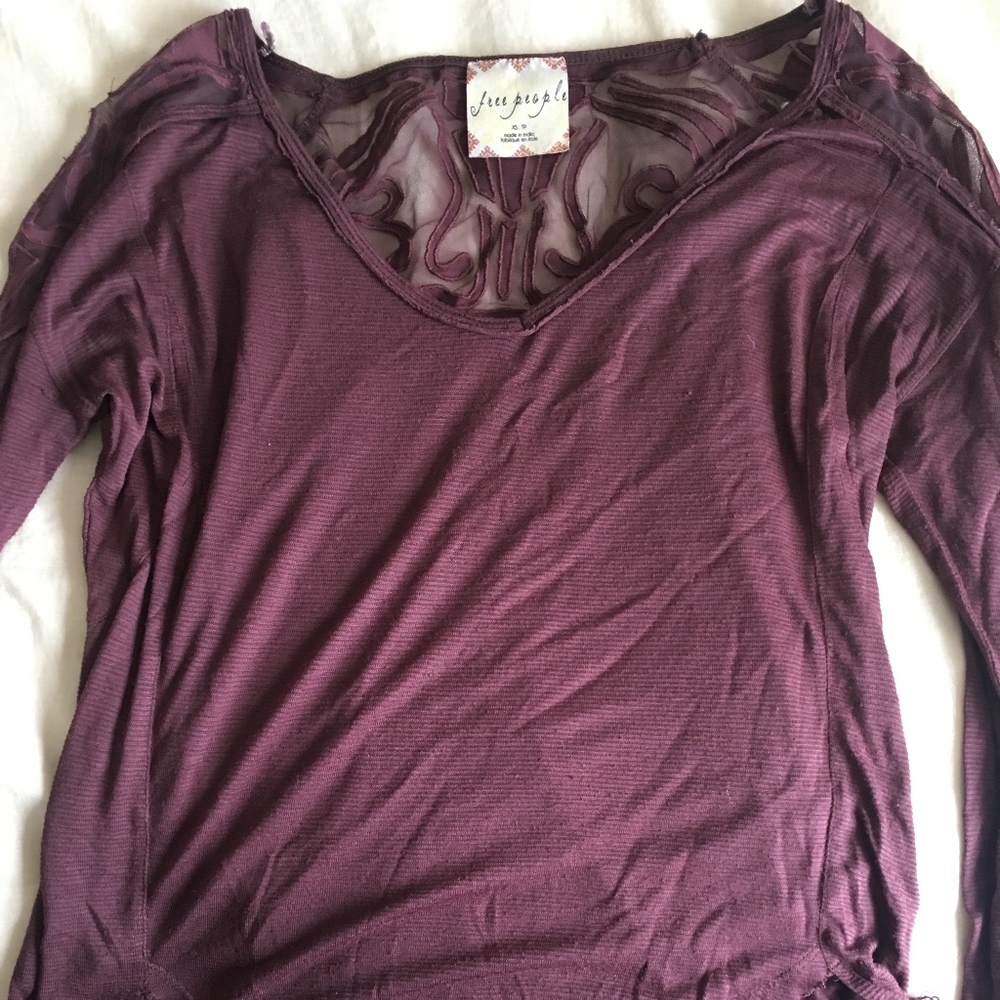 Free People long sleeve shirt